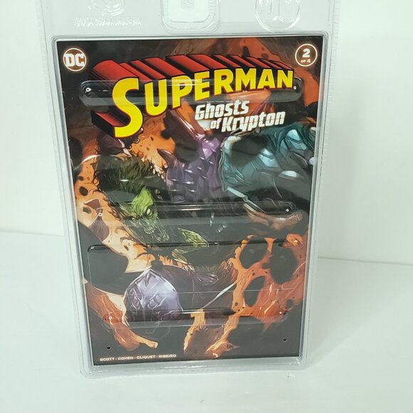 McFarlane DC Direct Page Punchers Ghost Of Zod 2024 With Comic 7" Action Figure - Picture 4 of 4